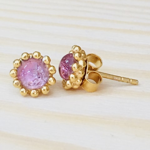 oh165-rosa-turmalin-silber-vergoldet-8-mm