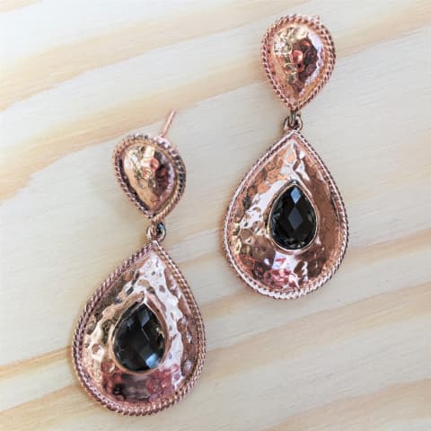 oh192-facettierter-schwarzer-spinell-silber-rose-vergoldet-39×18-mm