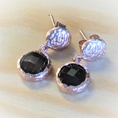 oh255-facettierter-rauchquarz-silber-rose-vergoldet-matt-10-mm