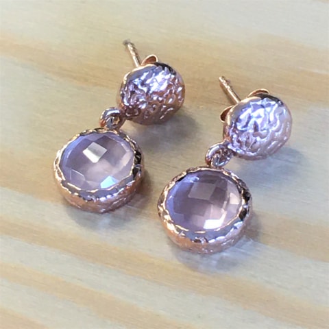 oh255-facettierter-rosenquarz-silber-rose-vergoldet-matt-10-mm