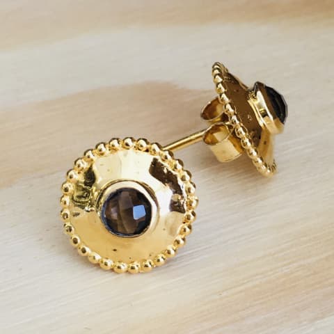 oh259-facettierter-rauchquarz-silber-vergoldet-11-mm