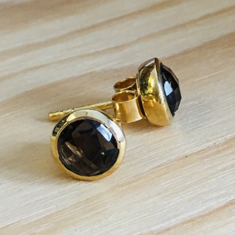 oh285-facettierter-rauchquarz-silber-vergoldet-7-mm