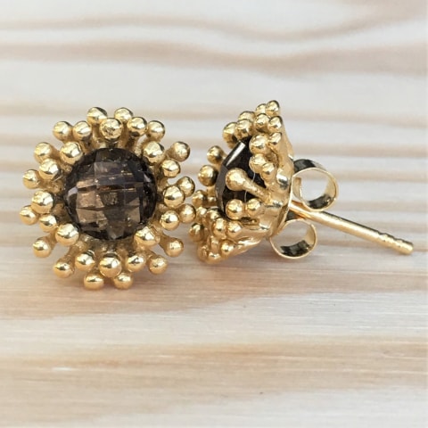 oh319-facettierter-rauchquarz-silber-vergoldet-ca-11-mm