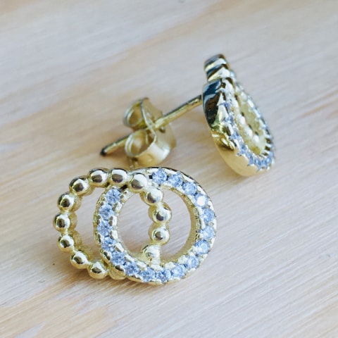 oh384-mit-zirkonia-silber-vergoldet-9×12-mm
