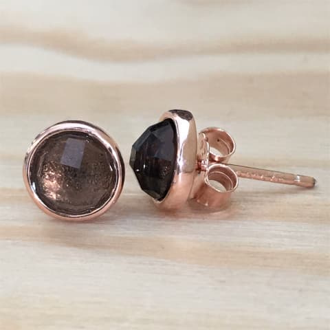 oh41-facettierter-rauchquarz-silber-rose-vergoldet-8-mm