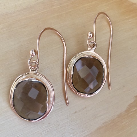 oh74-silber-rose-vergoldet-facettierter-rauchquarz-16×14-mm