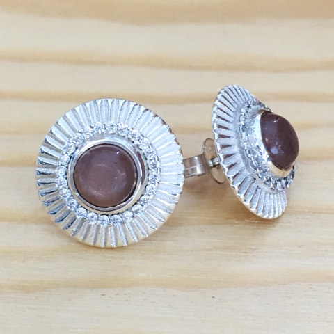 oh795-chocolate-mondstein-mit-zirkonia-silber-matt-14-mm